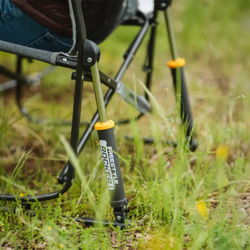 Patented Spring-Action Freestyle Rocker - Choice 711 - Freestyle Rocker Portable Outdoor Folding Chair Detail