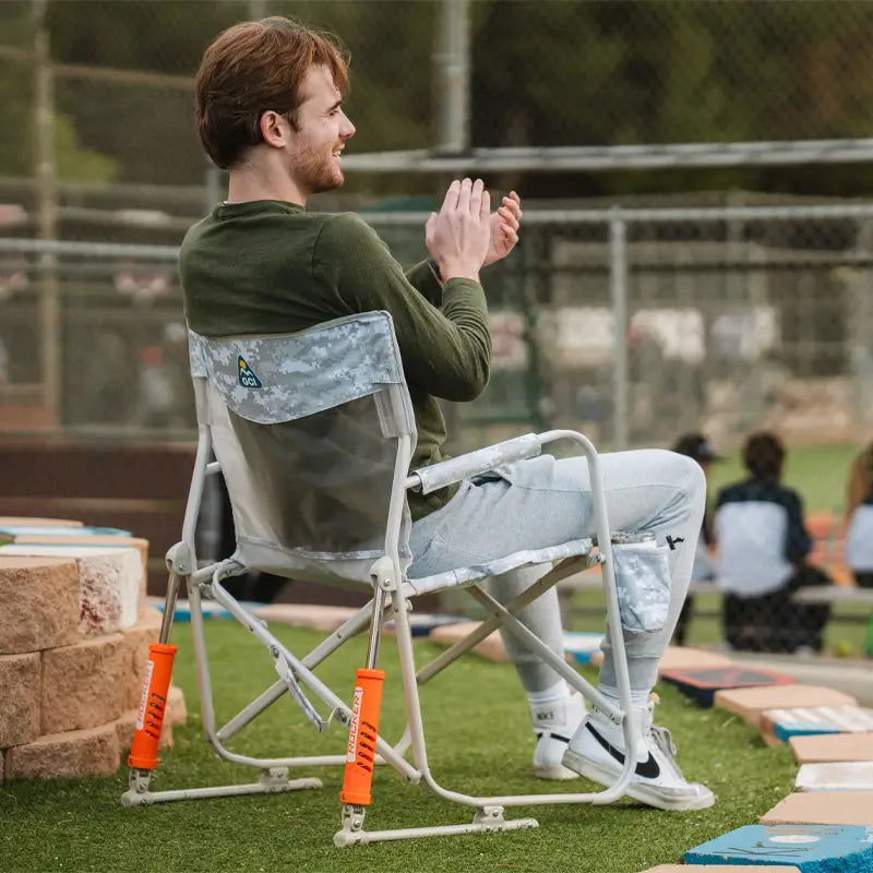 Smooth Motion Freestyle Rocker Elite - Choice 460 - Patented Spring-Action Rocking Chair for Camping Detail
