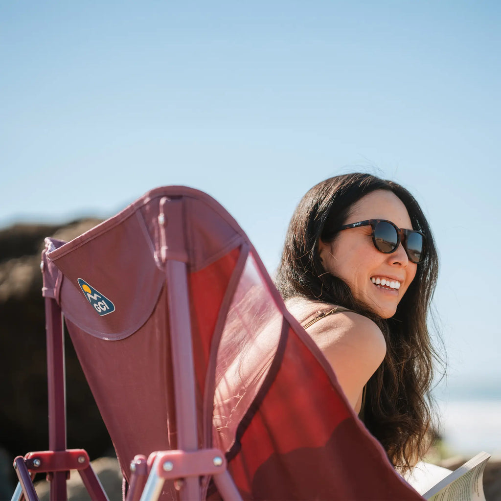 Luxury Camp Pod Rocker Elite - Choice 832 - Patented Spring-Action Rocking Chair for Camping Detail