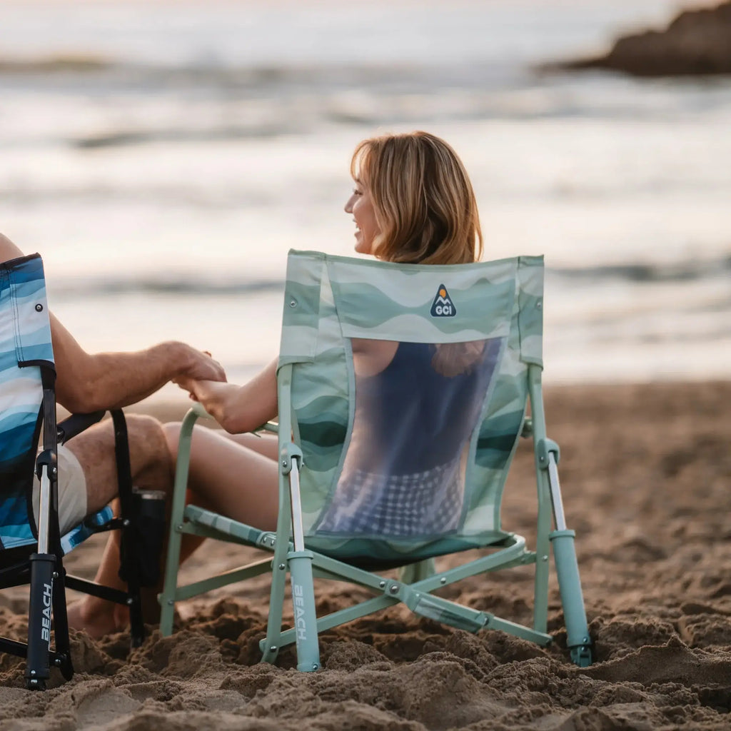 Heavy-Duty Freestyle Beach Rocker - Choice 712 - Freestyle Rocker Portable Outdoor Folding Chair Detail