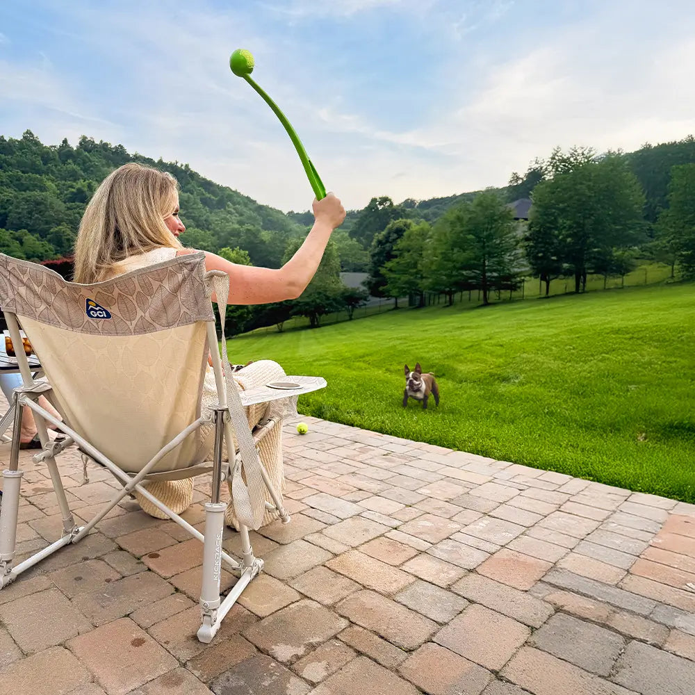 Smooth Motion Kickback Rocker - Choice 345 - Freestyle Rocker Portable Outdoor Folding Chair Detail