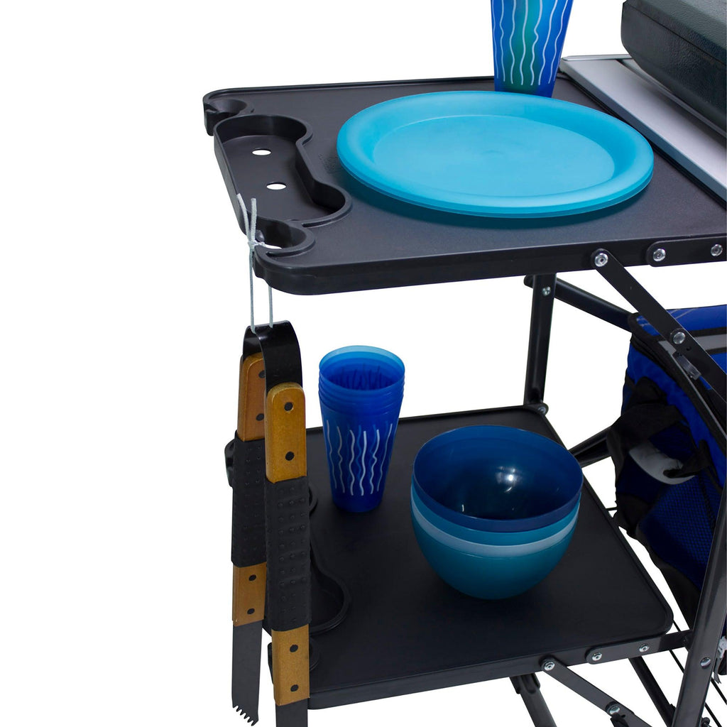 Portable Culinary Master Cook Station - Choice 171 - Multi-Purpose Outdoor Culinary Cooking Set Detail