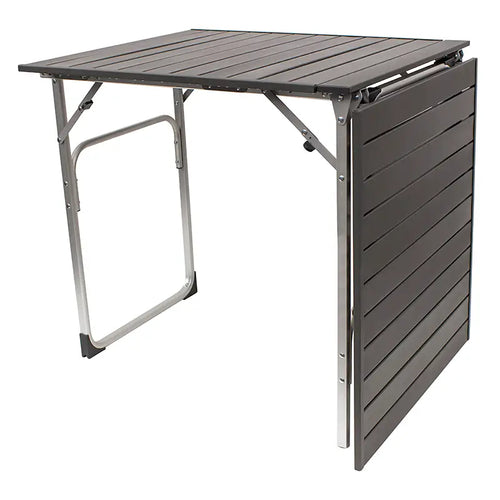 Heat-Resistant Slim-Fold Table XL - Choice 651 - Multi-Functional Heavy-Duty Grilling Table Counter Detail