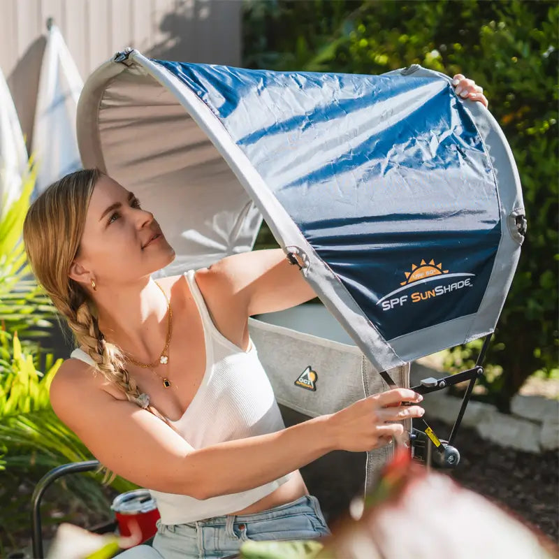 Premium All-Weather SunShade Accessory - Choice 361 - Portable Beach Canopy with Adjustable Shade Angle Detail