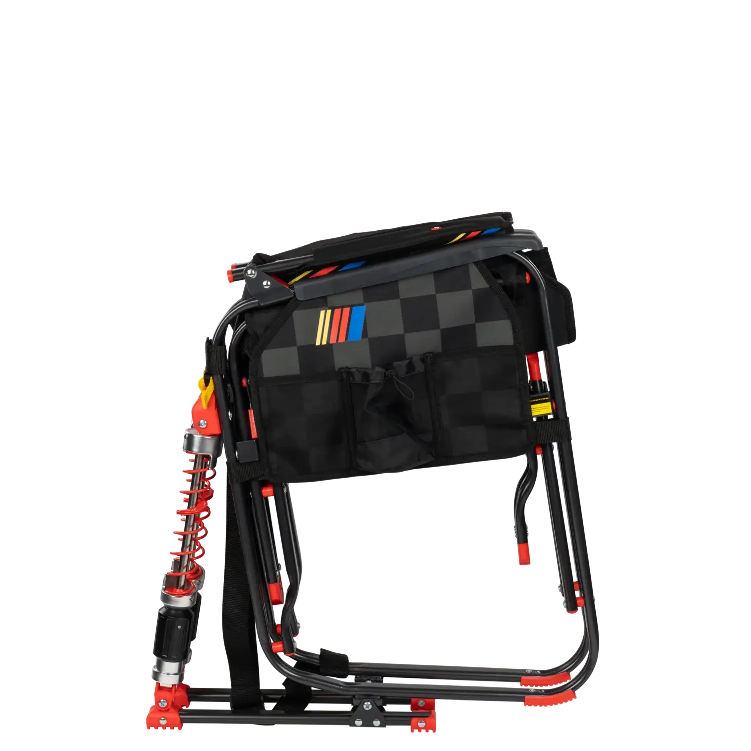 Smooth Motion Adjustable Rocker - NASCAR - Choice 899 - Heavy-Duty Kickback Rocker with Beverage Holder Detail