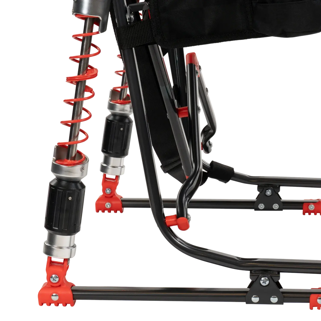 Smooth Motion Adjustable Rocker - NASCAR - Choice 899 - Heavy-Duty Kickback Rocker with Beverage Holder Detail