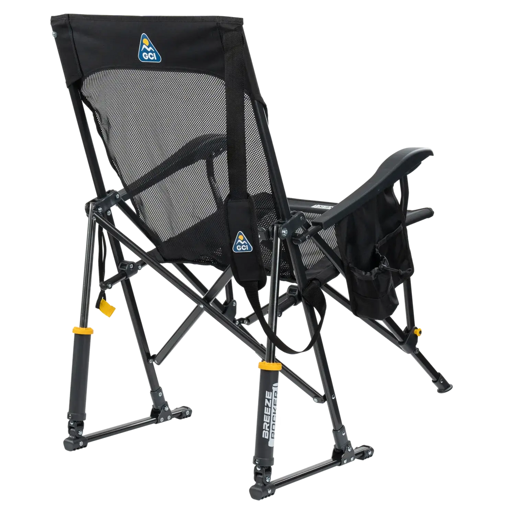 Luxury Camp BreezeRocker - Choice 504 - RoadTrip Rocker Smooth Motion Camp Chair Detail