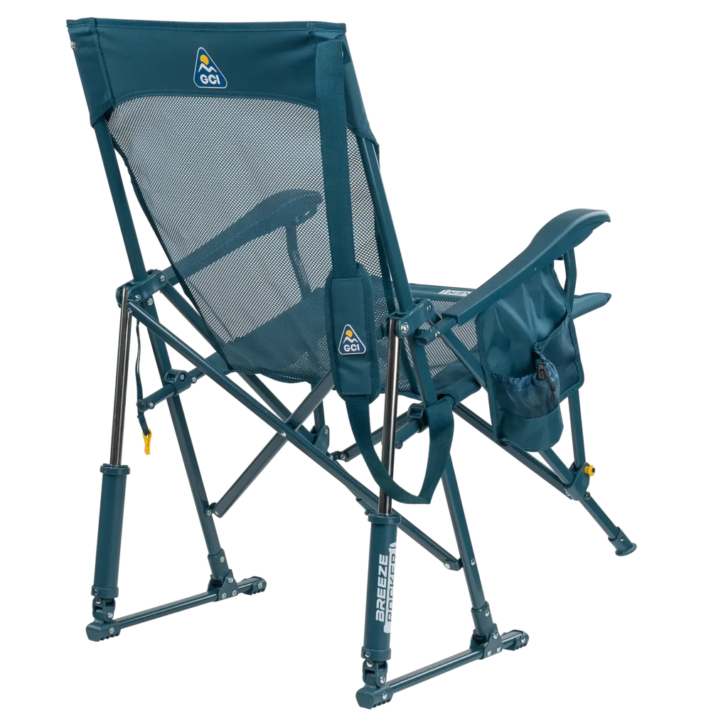 Luxury Camp BreezeRocker - Choice 504 - RoadTrip Rocker Smooth Motion Camp Chair Detail