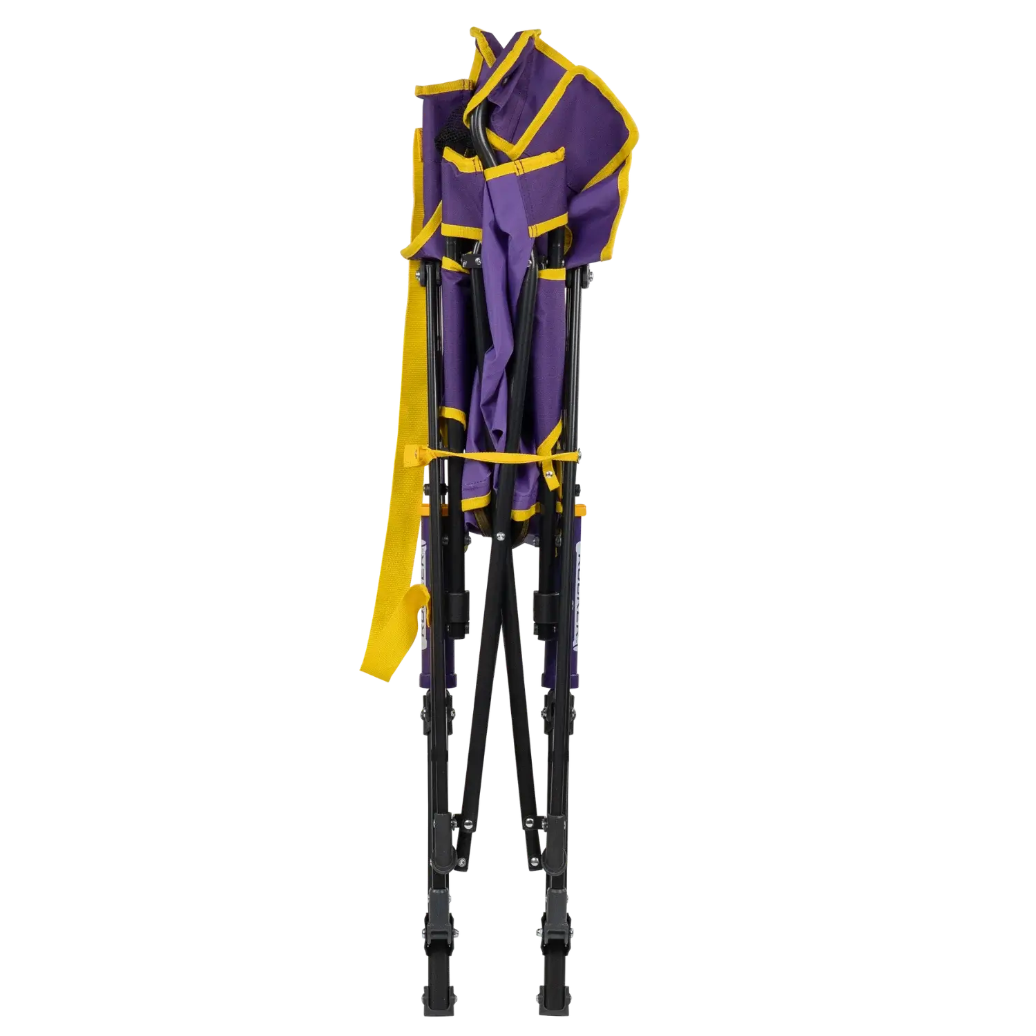 Premium All-Weather College Comfort Pro Rocker - LSU Tigers - Choice 880 - Freestyle Rocker Portable Outdoor Folding Chair Detail