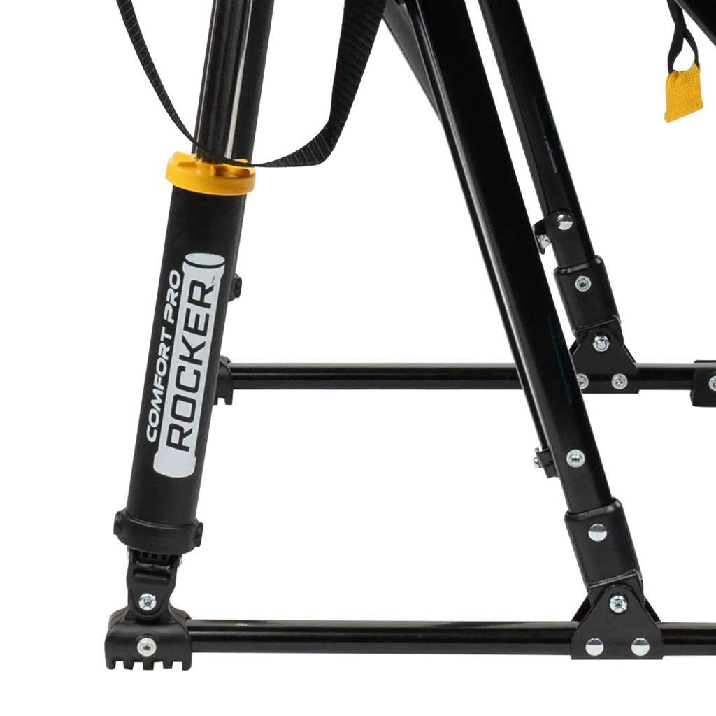 Premium All-Weather College Comfort Pro Rocker - USC Trojans - Choice 856 - Heavy-Duty Kickback Rocker with Beverage Holder Detail