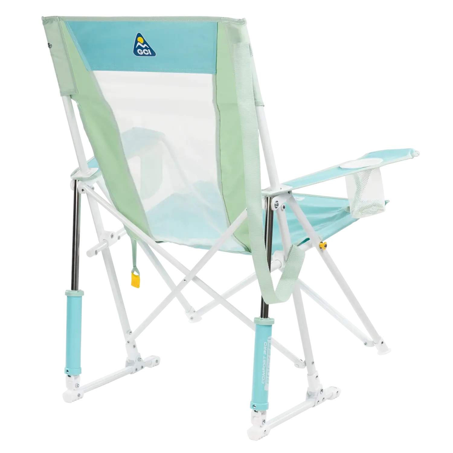 Premium All-Weather Comfort Pro Rocker - Choice 375 - RoadTrip Rocker Smooth Motion Camp Chair Detail