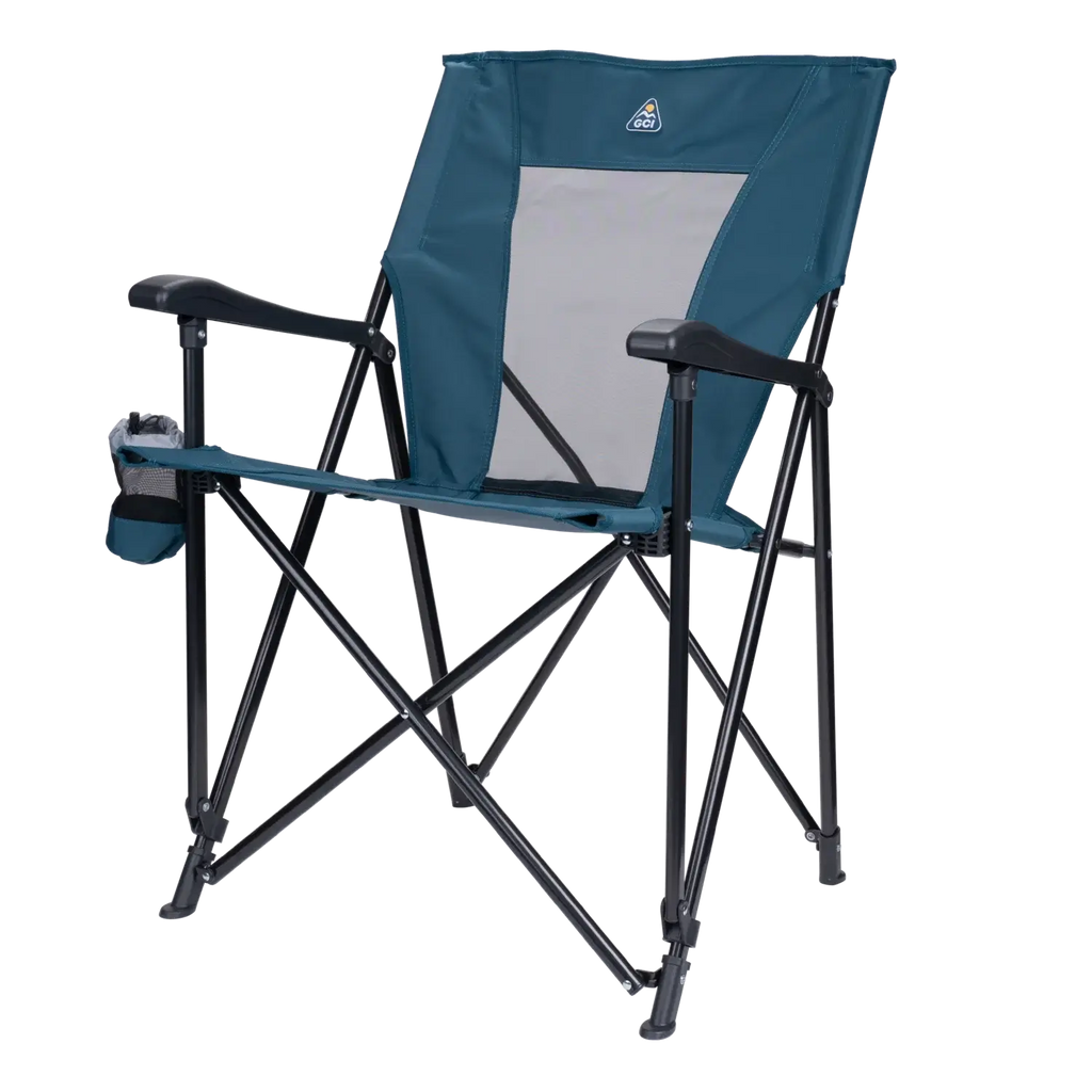Space-Saving Pico Eazy Chair - Choice 976 - Premium Slim-Fold Compact Chair with Messenger Bag Detail