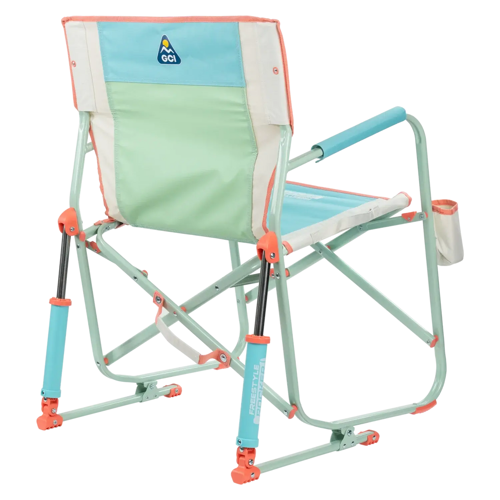 Patented Spring-Action Freestyle Rocker - Choice 711 - Freestyle Rocker Portable Outdoor Folding Chair Detail