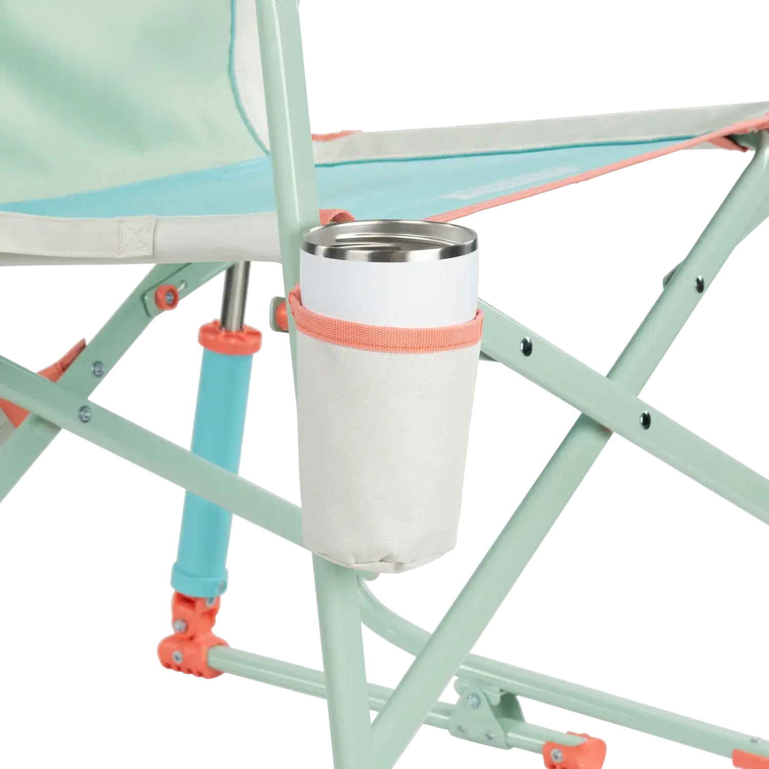 Patented Spring-Action Freestyle Rocker - Choice 711 - Freestyle Rocker Portable Outdoor Folding Chair Detail