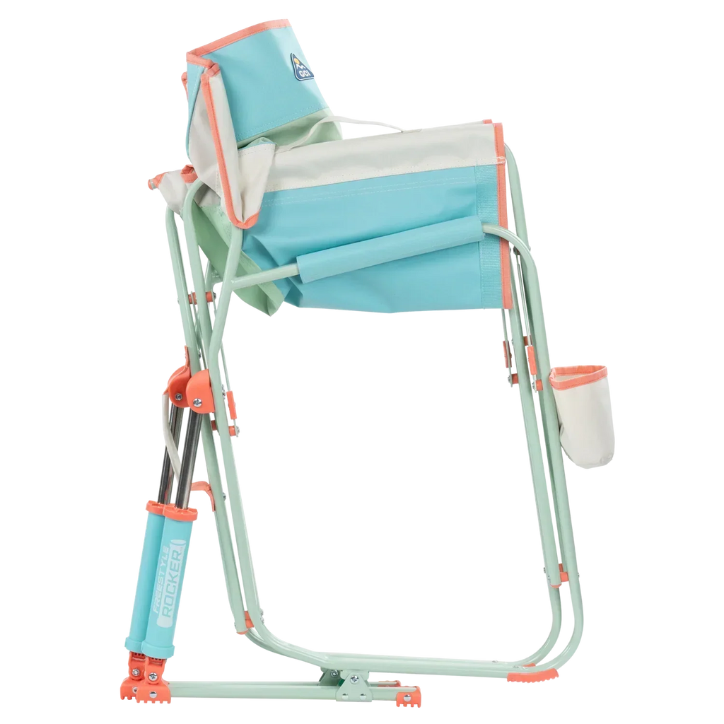 Patented Spring-Action Freestyle Rocker - Choice 711 - Freestyle Rocker Portable Outdoor Folding Chair Detail