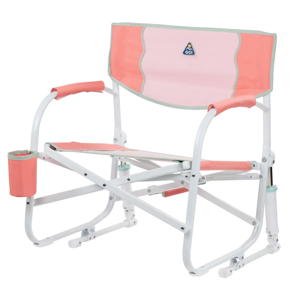 Luxury Camp Grab & Go Rocker - Choice 551 - RoadTrip Rocker Smooth Motion Camp Chair Detail