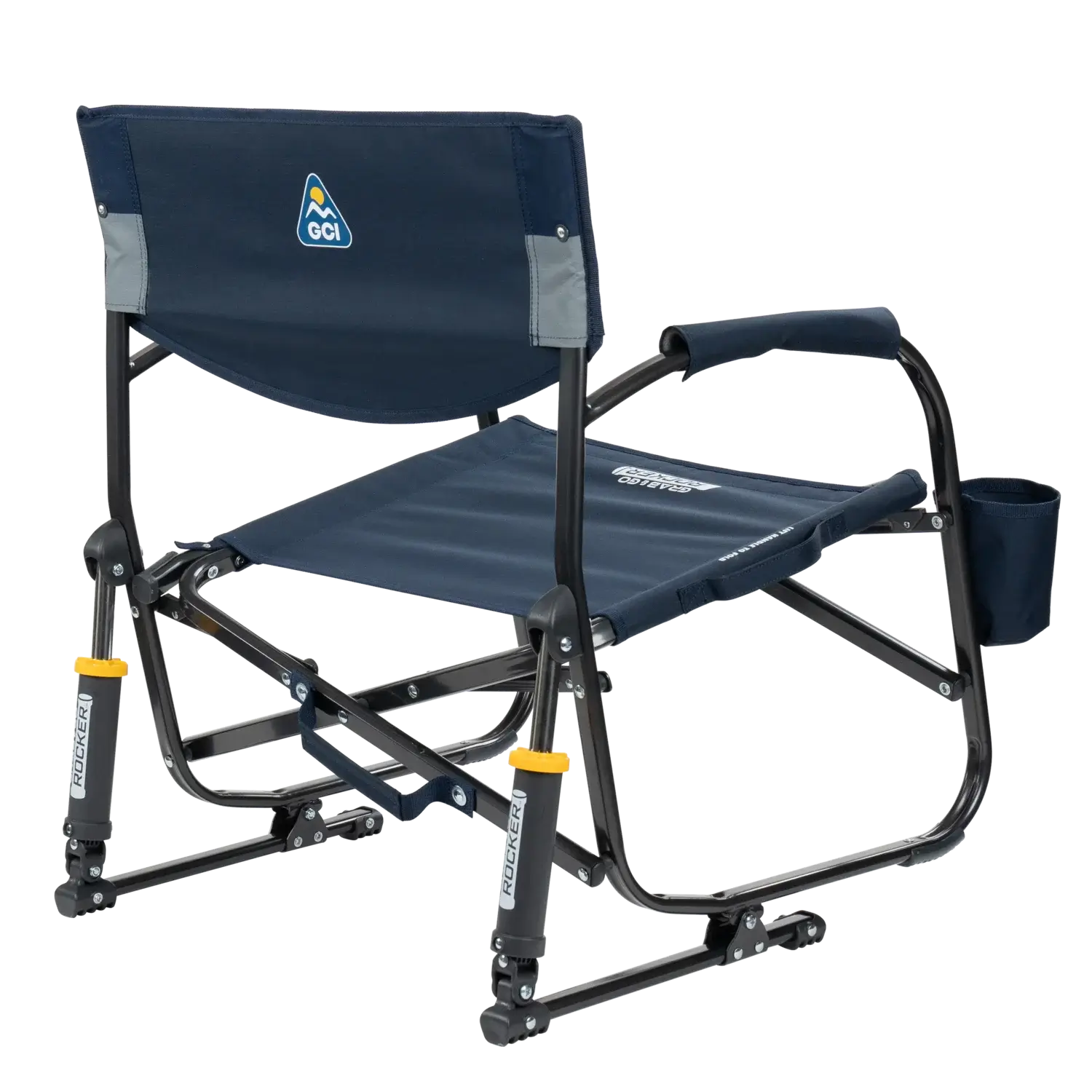 Luxury Camp Grab & Go Rocker - Choice 551 - RoadTrip Rocker Smooth Motion Camp Chair Detail