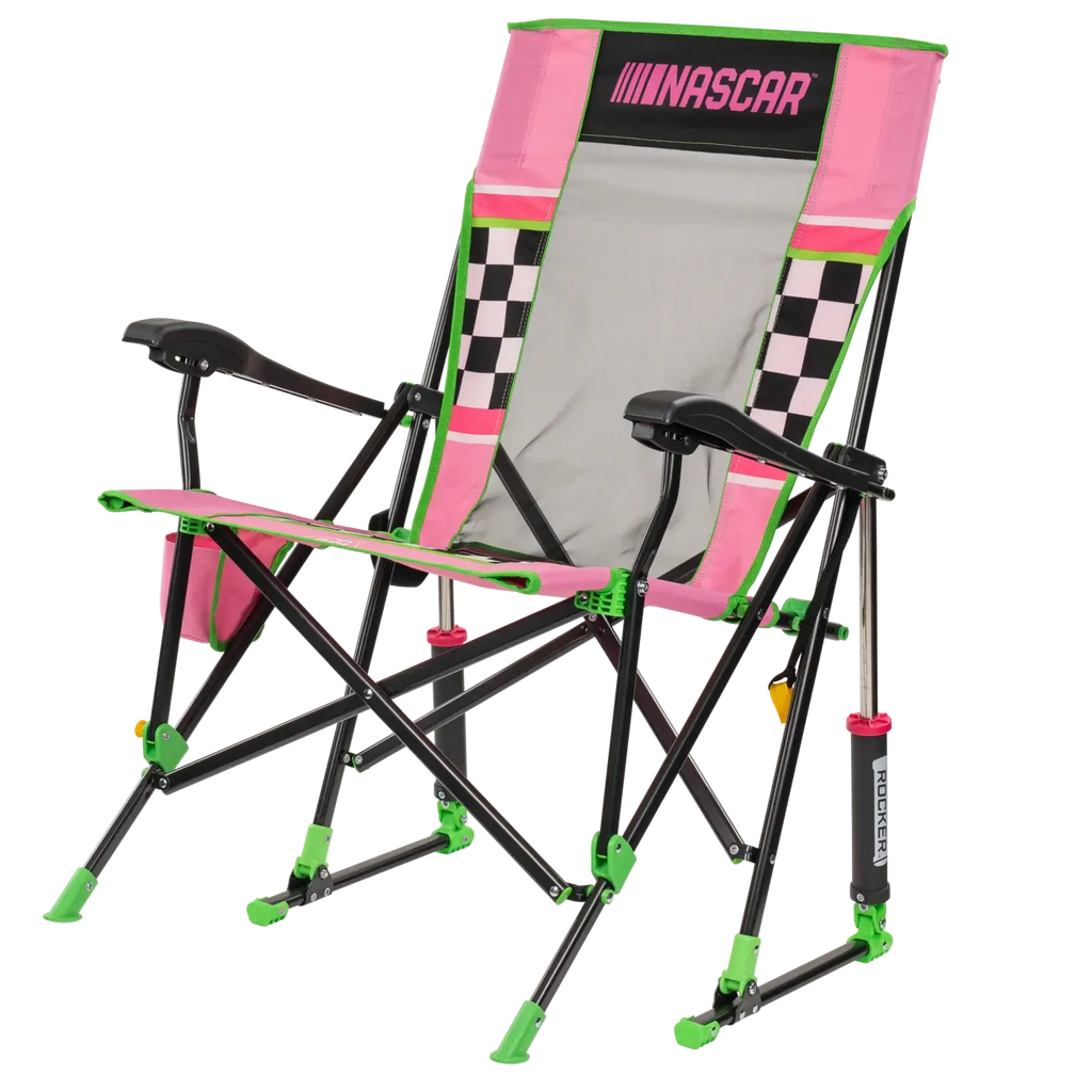 Smooth Motion RoadTrip Rocker - NASCAR For Her - Choice 560 - RoadTrip Rocker Smooth Motion Camp Chair Detail