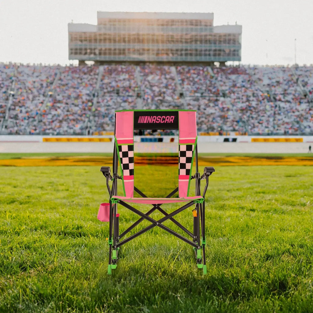 Smooth Motion RoadTrip Rocker - NASCAR For Her - Choice 560 - RoadTrip Rocker Smooth Motion Camp Chair Detail