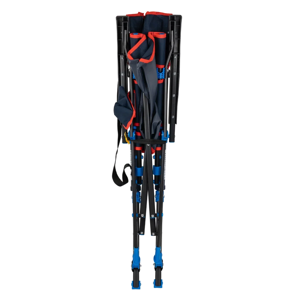 Patented Spring-Action RoadTrip Rocker - NASCAR For Him - Choice 453 - Heavy-Duty Kickback Rocker with Beverage Holder Detail