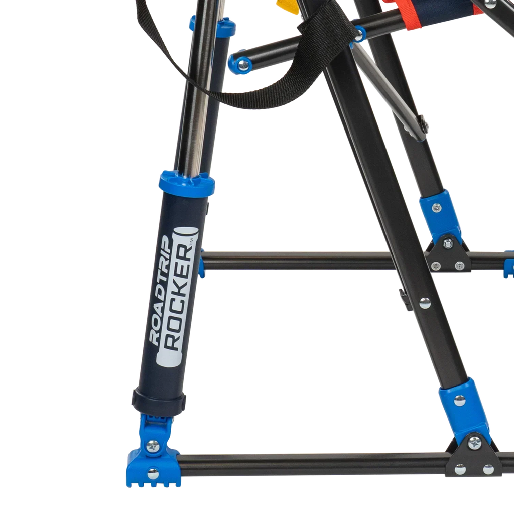 Patented Spring-Action RoadTrip Rocker - NASCAR For Him - Choice 453 - Heavy-Duty Kickback Rocker with Beverage Holder Detail