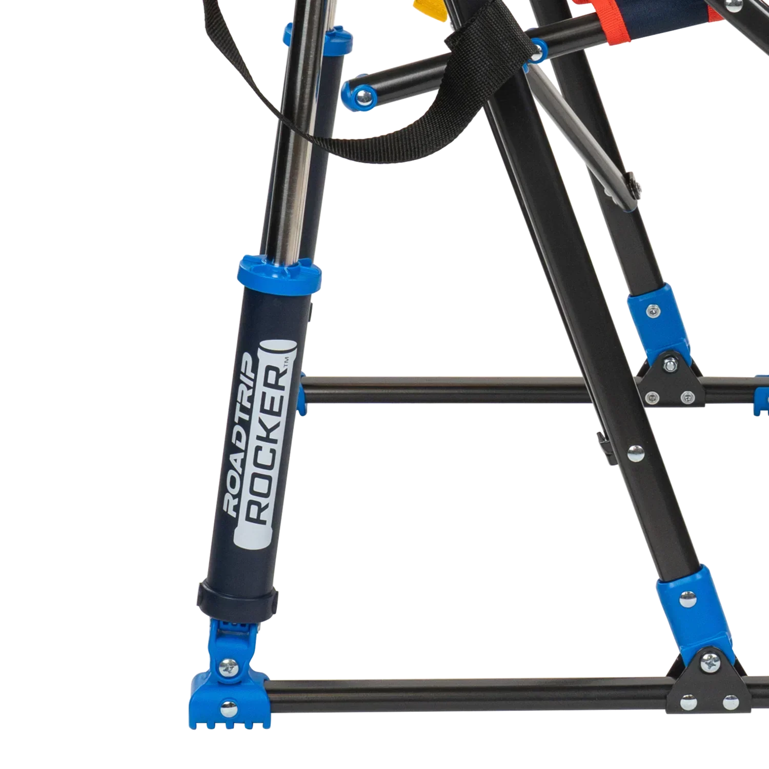 Patented Spring-Action RoadTrip Rocker - NASCAR For Him - Choice 453 - Heavy-Duty Kickback Rocker with Beverage Holder Detail