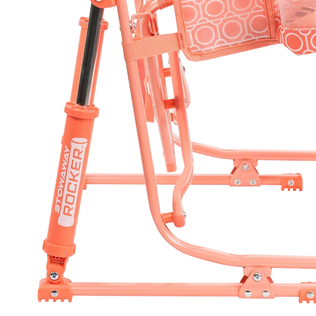 Smooth Motion Stowaway Rocker - Choice 794 - Patented Spring-Action Rocking Chair for Camping Detail
