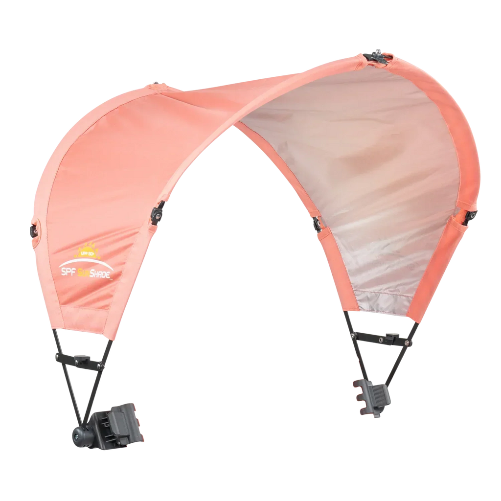 Premium All-Weather SunShade Accessory - Choice 361 - Portable Beach Canopy with Adjustable Shade Angle - Coral