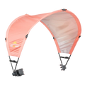 Premium All-Weather SunShade Accessory - Choice 361 - Portable Beach Canopy with Adjustable Shade Angle - Coral