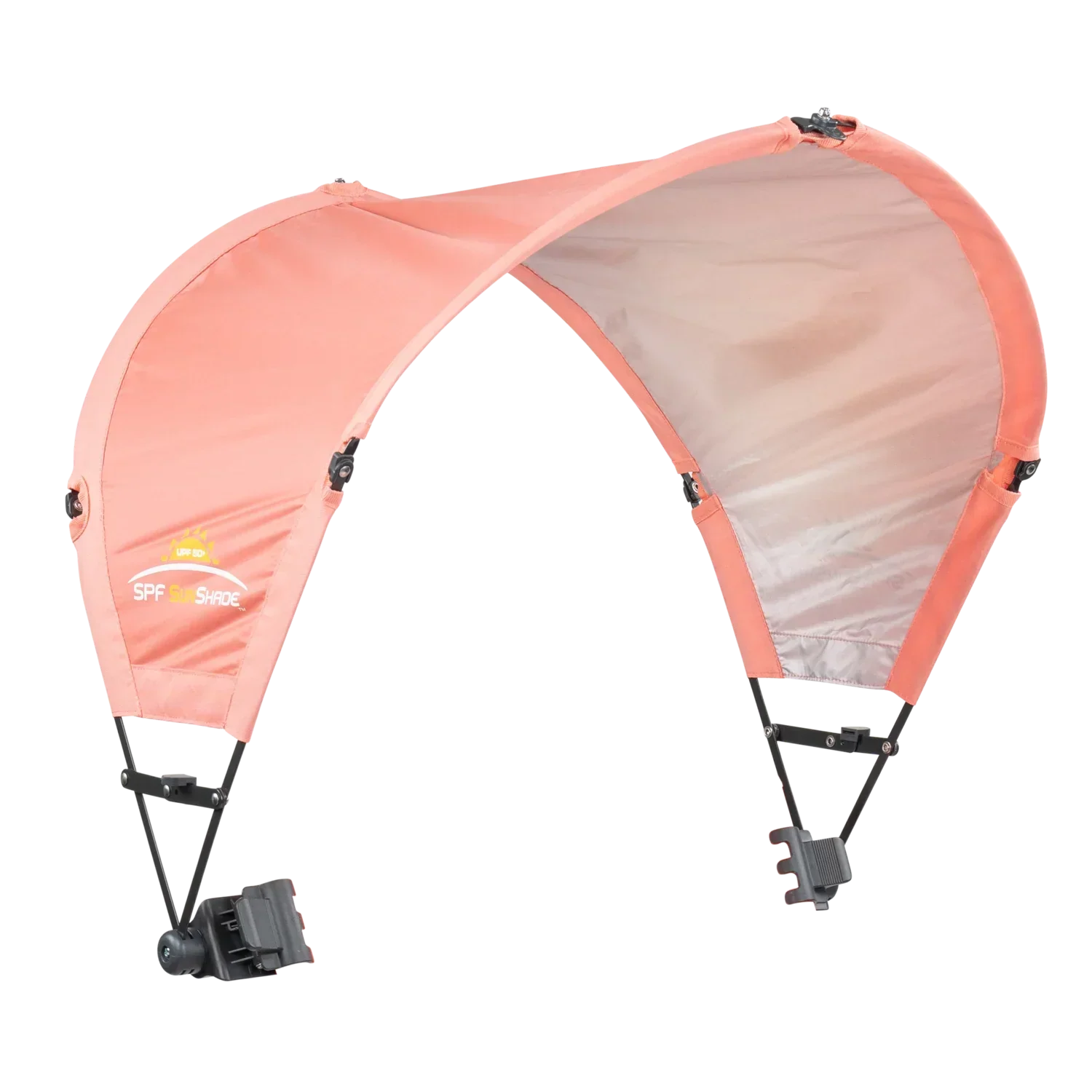 Premium All-Weather SunShade Accessory - Choice 361 - Portable Beach Canopy with Adjustable Shade Angle - Coral
