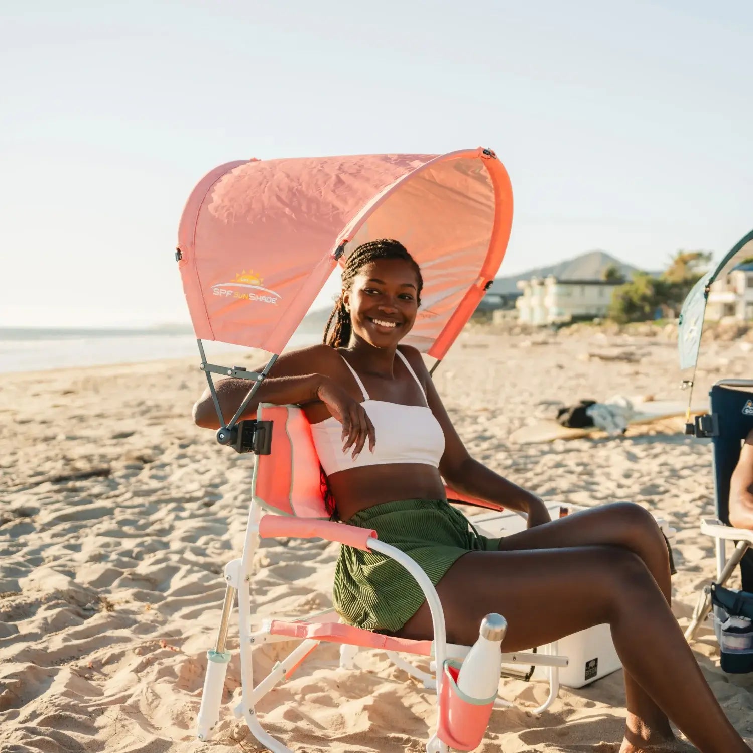 Premium All-Weather SunShade Accessory - Choice 361 - Portable Beach Canopy with Adjustable Shade Angle Detail