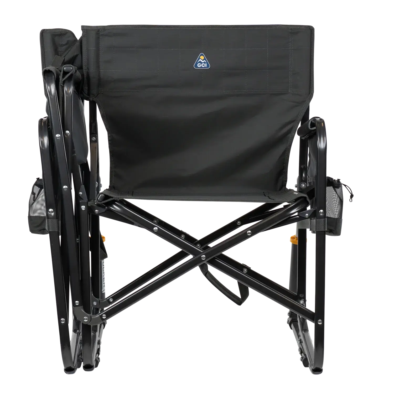 Luxury Camp Tandem Rocker - Choice 227 - Patented Spring-Action Rocking Chair for Camping Detail