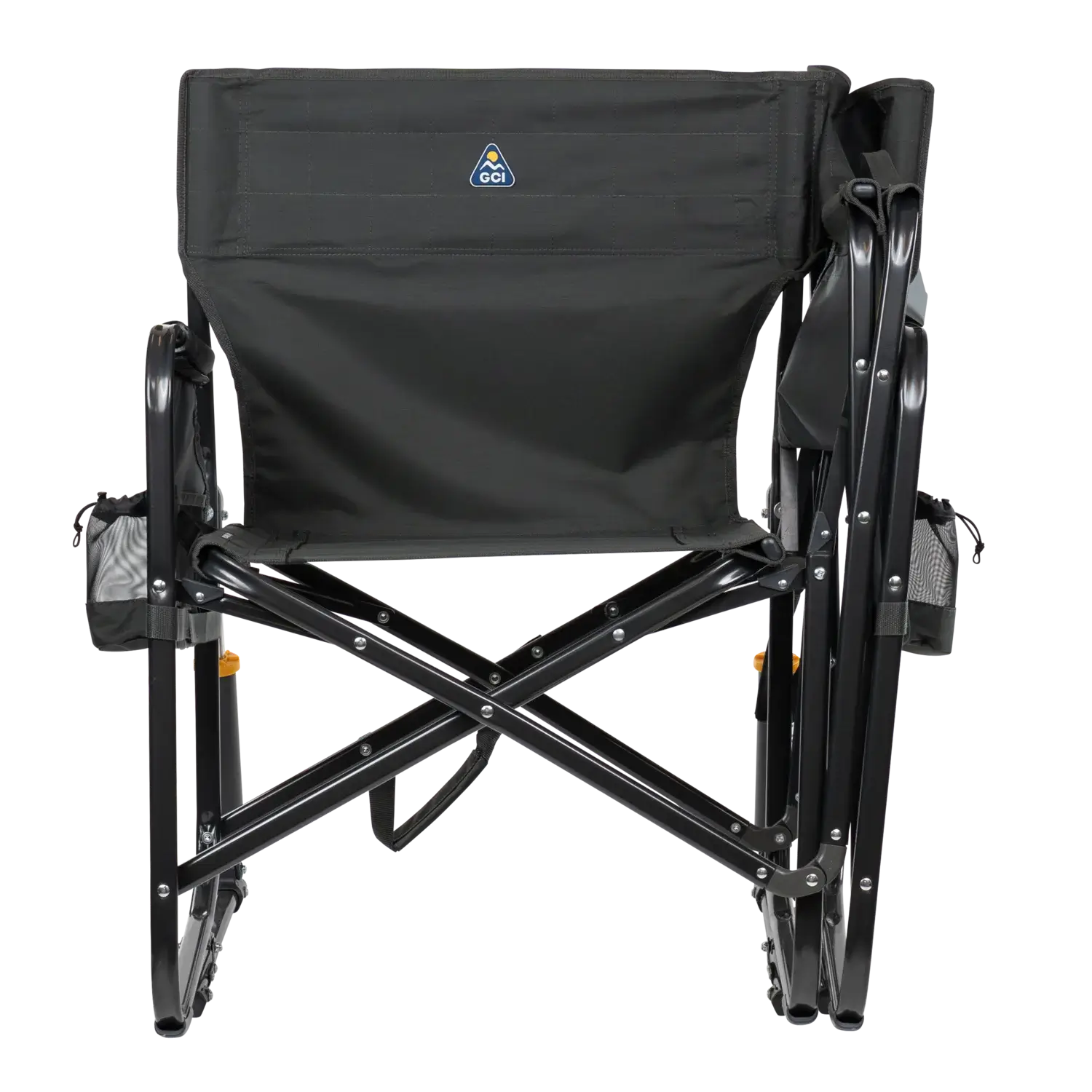 Luxury Camp Tandem Rocker - Choice 227 - Patented Spring-Action Rocking Chair for Camping Detail